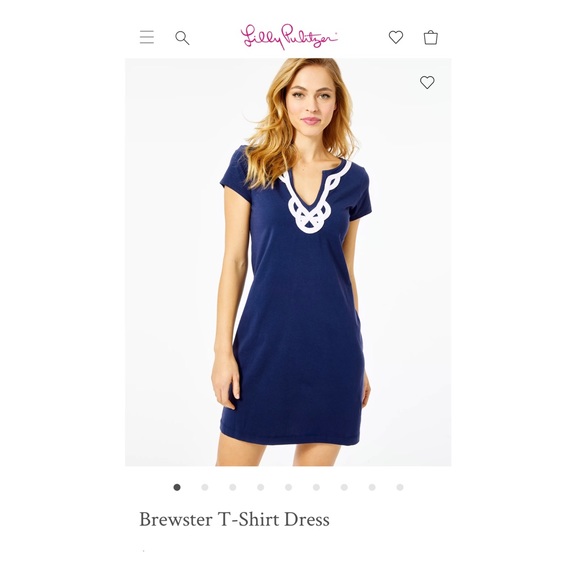 Lilly Pulitzer Brewster Tee Shirt Dress Medium